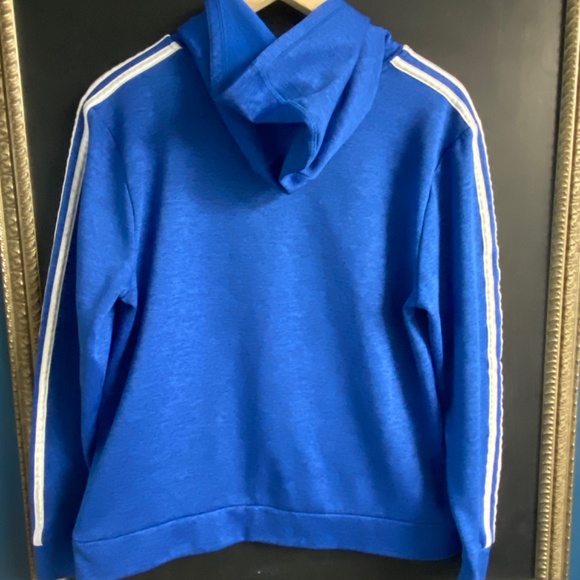 Adidas Boys YXL Hoodie Pullover Adidas Fade Logo - Picture 2 of 4